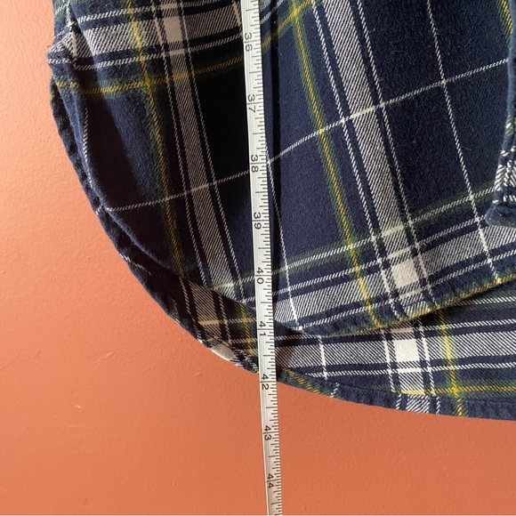 UNIQLO Plaid Longline Shirt / Dress - Picture 4 of 5